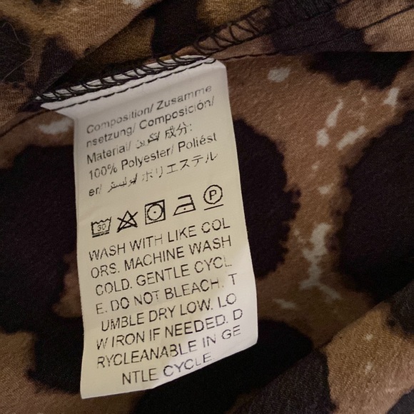 SHEIN CURVE Leopard Plus Size Women’s Tunic - Picture 8 of 11